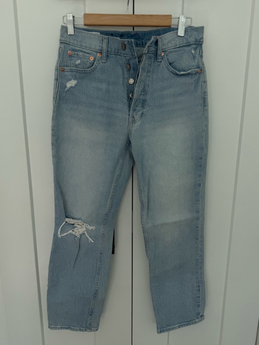 GAP cheeky straight high rise jeans